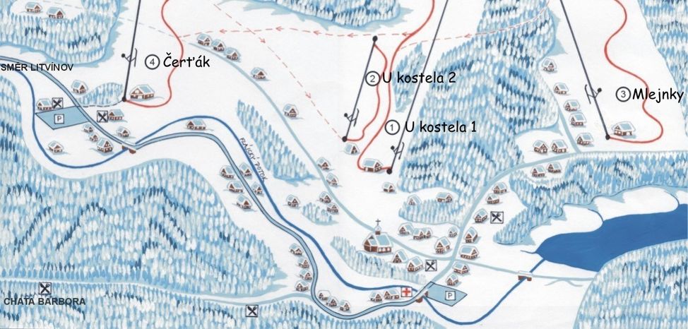 Information about the ski resort Cesky Jiretin