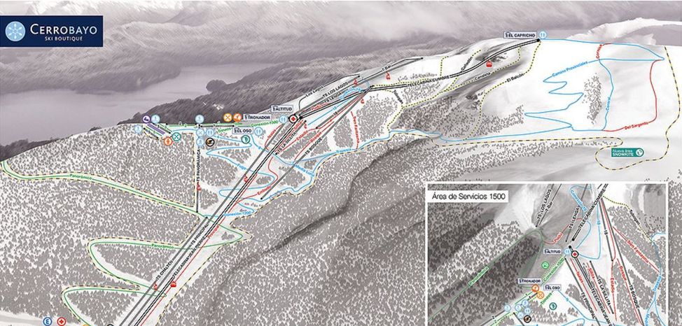 Slope plan Cerro Bayo