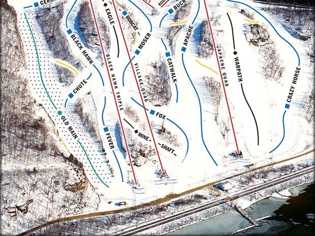 Information about the ski resort Chestnut Mountain Resort