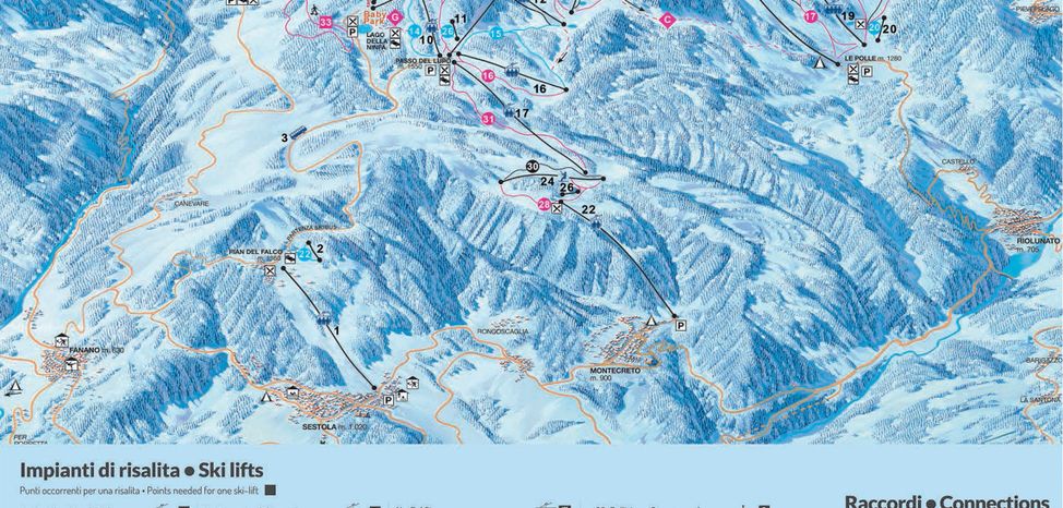 Information about the ski resort Cimone