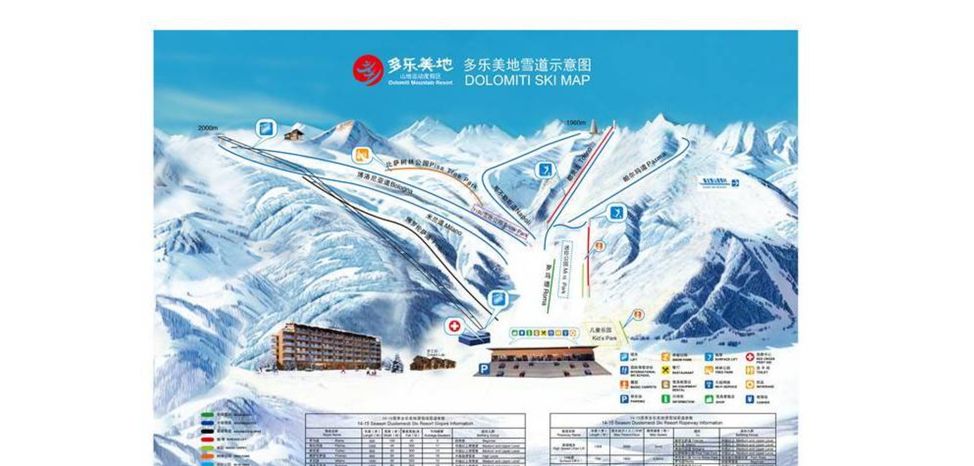 Information about the ski resort Duolemeidi Mountain Resort - Chongli