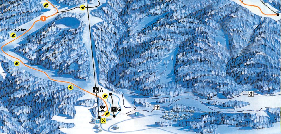 Information about the ski resort Dreiländereck Arnoldstein