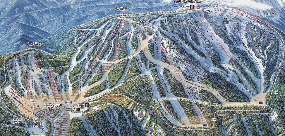 Information about the ski resort Eldora Mountain Resort