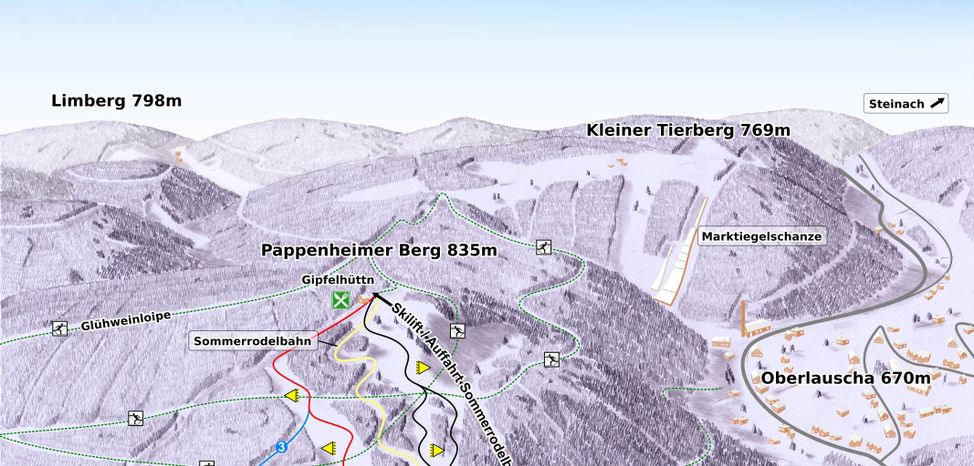 Information about the ski resort Ernstthal