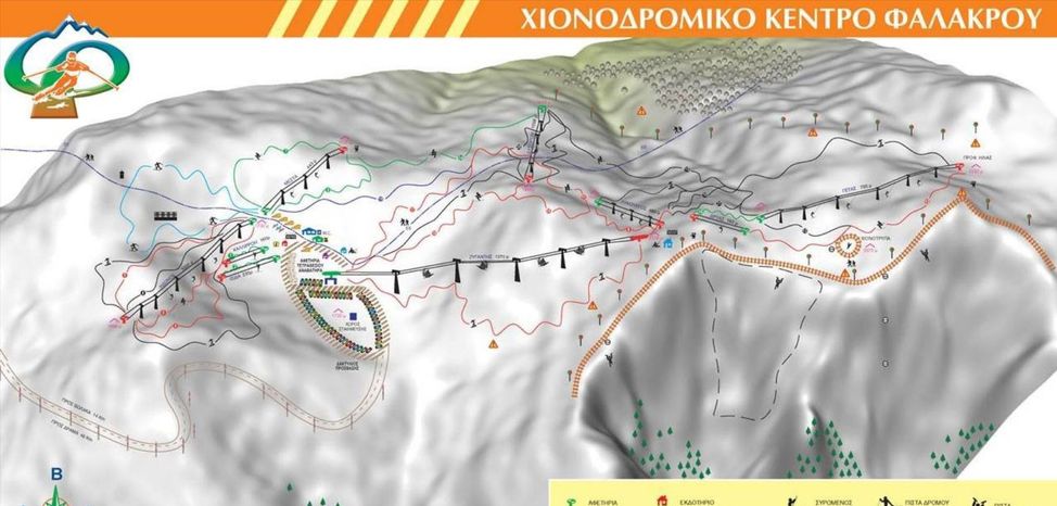 Information about the ski resort Falakro