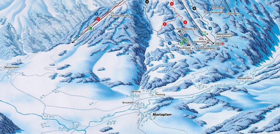 Information about the ski resort Fanningberg