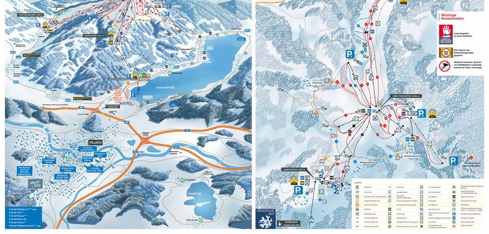 Information about the ski resort Gerlitzen