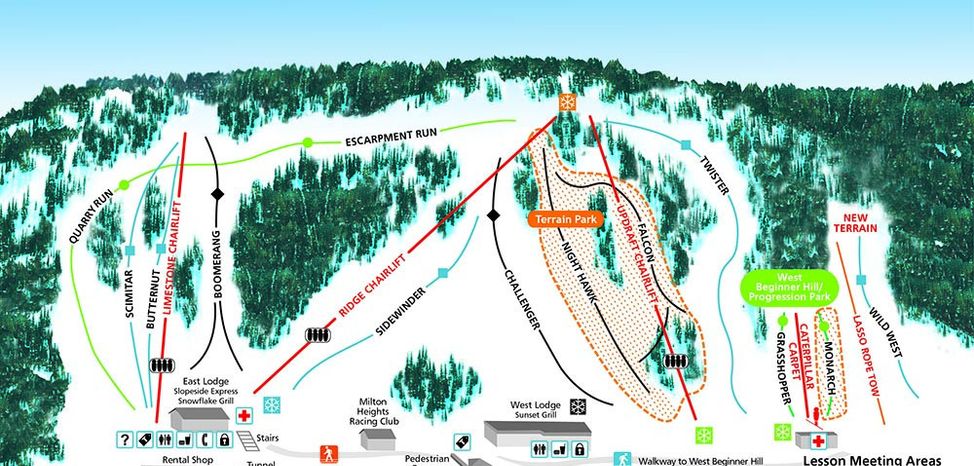 Information about the ski resort Glen Eden