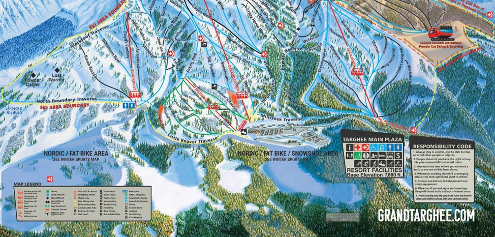 Information about the ski resort Grand Targhee