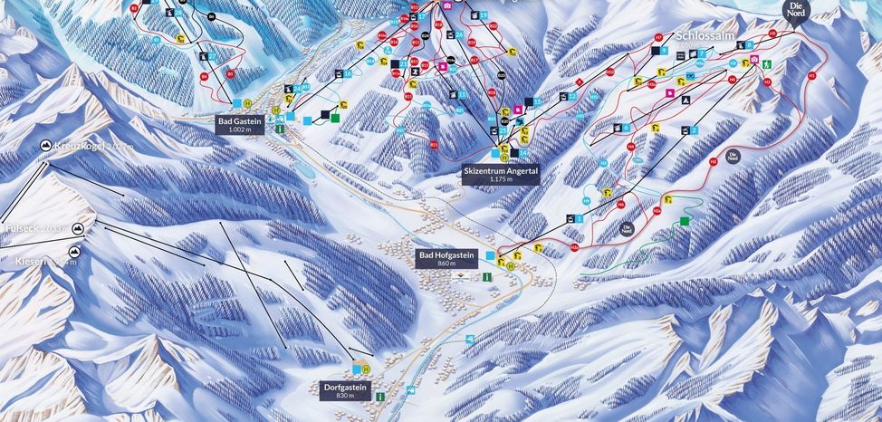 Information about the ski resort Graukogel - Bad Gastein