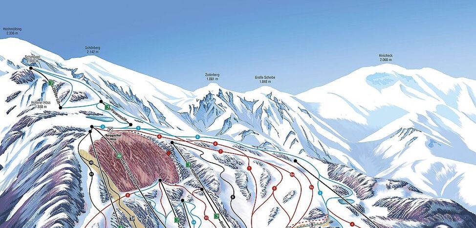 Information about the ski resort Hinterstoder