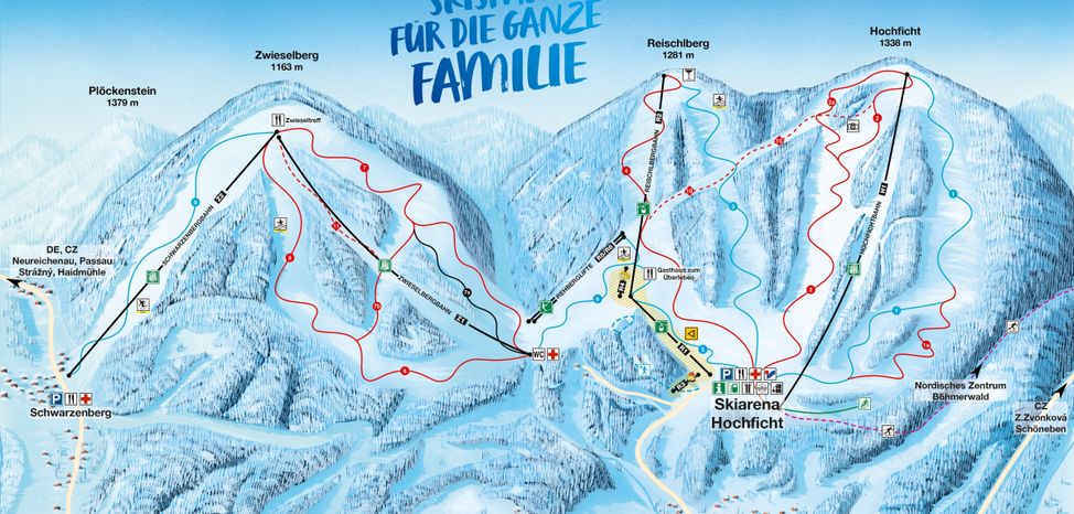 Information about the ski resort Hochficht