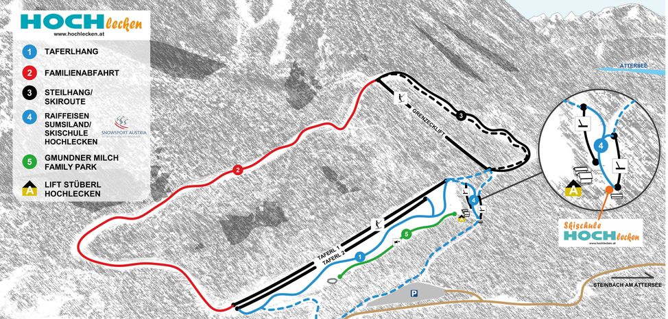 Information about the ski resort Hochlecken