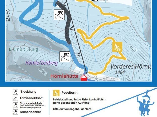 Information about the ski resort Hörnle Bad Kohlgrub