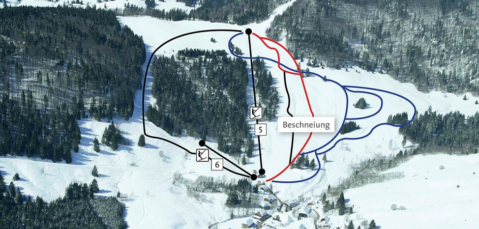 Information about the ski resort Hofeck