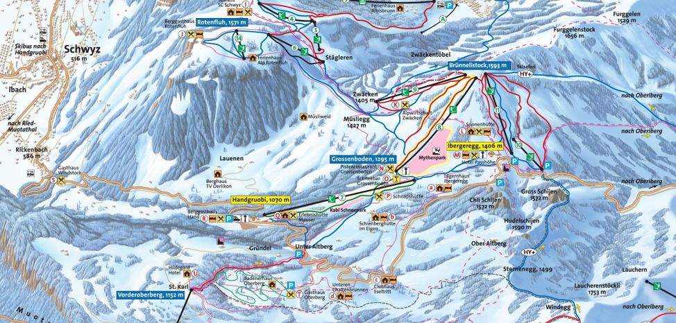 Information about the ski resort Ibergeregg