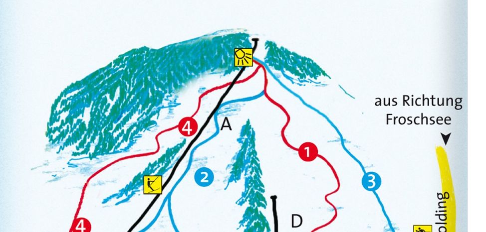 Information about the ski resort Inzell