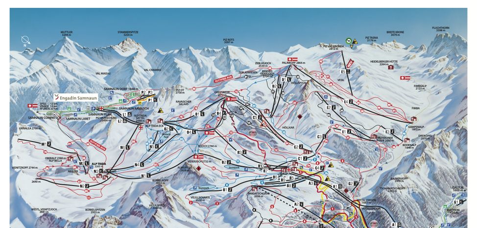 Information about the ski resort Ischgl