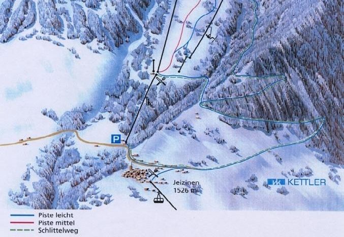 Information about the ski resort Jeizinen Feselalpe