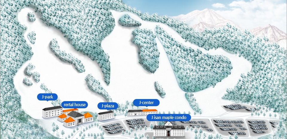 Information about the ski resort Jisan Forest Resort