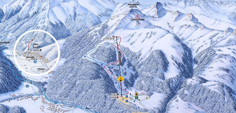 Information about the ski resort Jöchelspitze