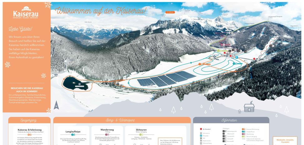 Information about the ski resort Kaiserau