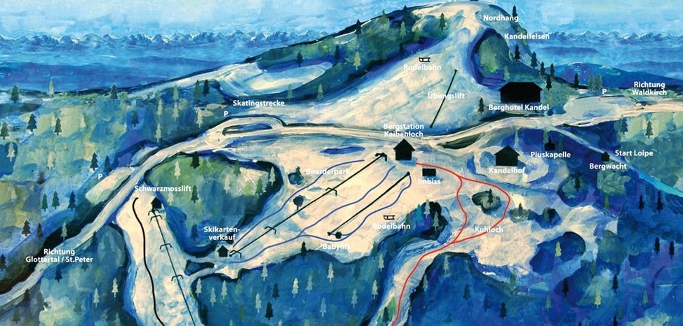 Information about the ski resort Kandellifte