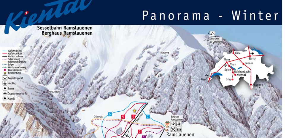 Information about the ski resort Kiental