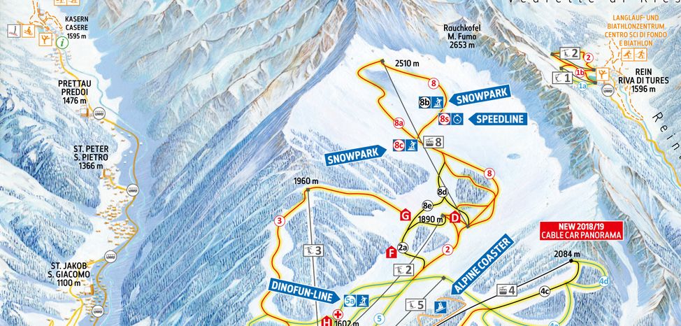 Information about the ski resort Klausberg