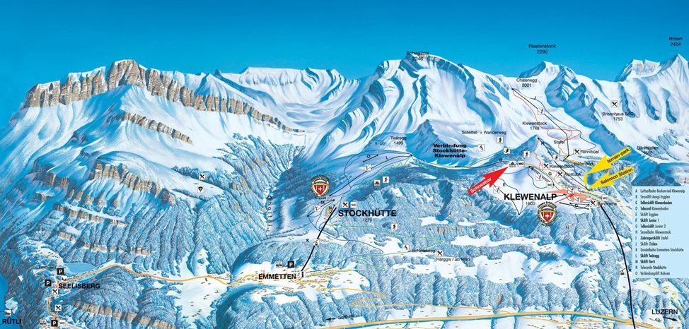 Information about the ski resort Klewenalp Stockhütte