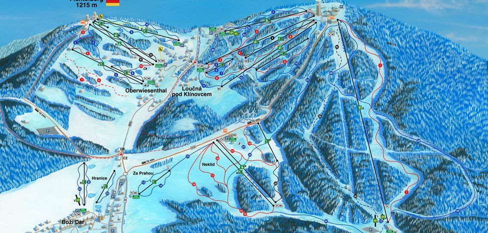 Information about the ski resort Klinovec – Neklid