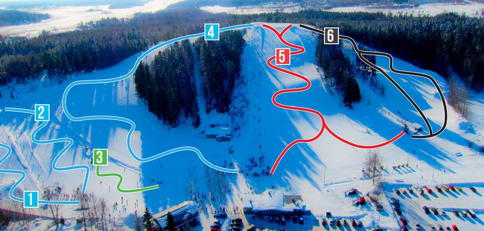 Trail map Kokonniemi