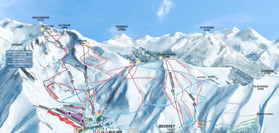 Information about the ski resort Luz Ardiden