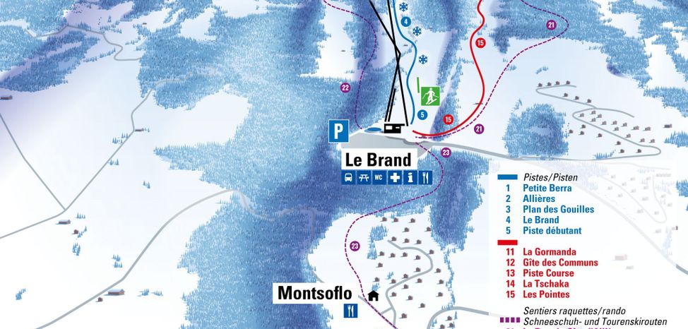 Information about the ski resort La Berra