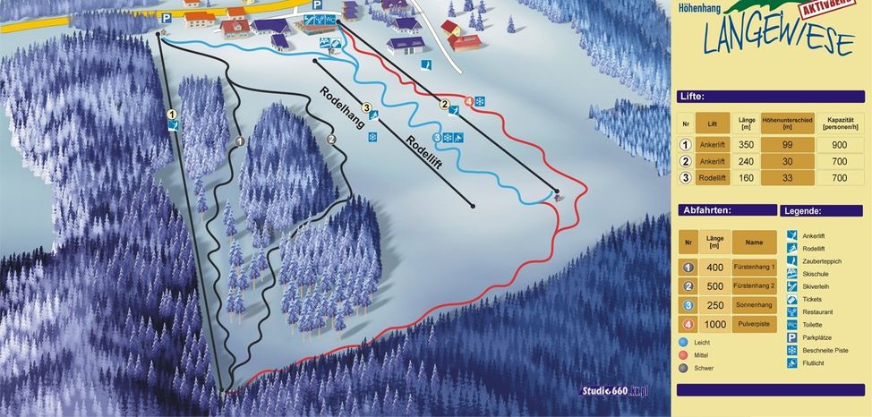 Information about the ski resort Langewiese