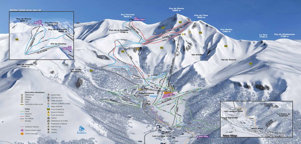 Information about the ski resort Le Mont Dore