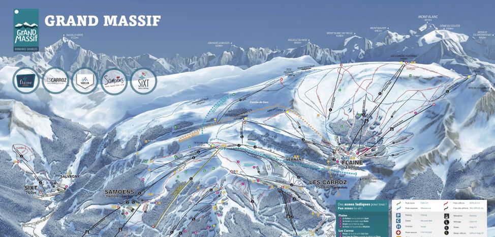 Information about the ski resort Le Grand Massif