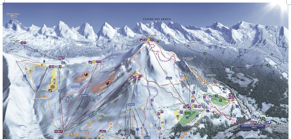 Information about the ski resort Le Grand Bornand