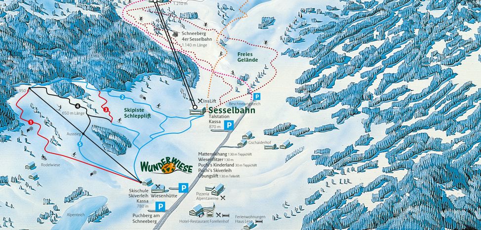 Information about the ski resort Puchberg am Schneeberg