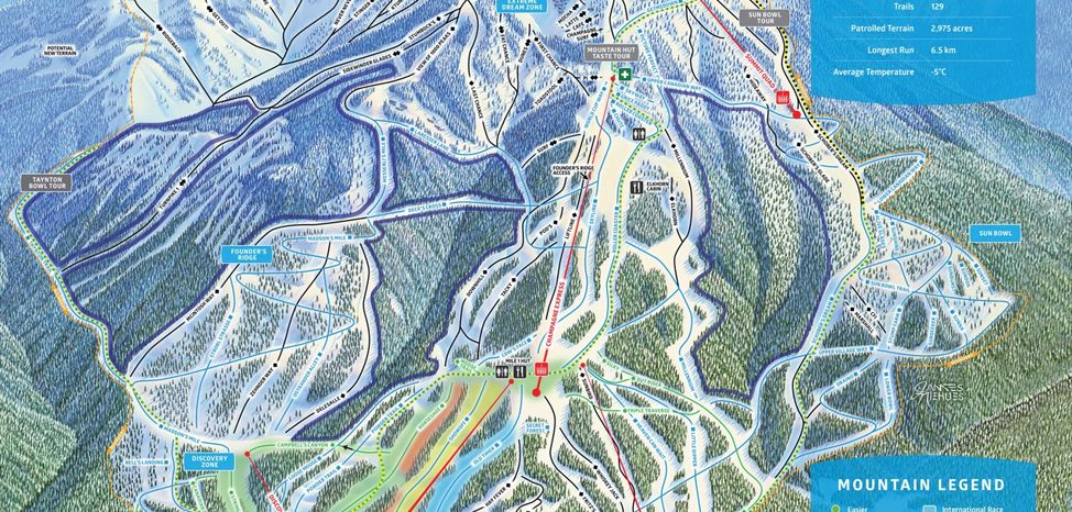 Information about the ski resort Panorama Mountain Resort