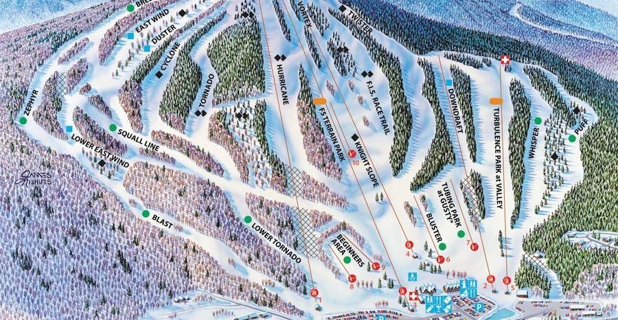 Information about the ski resort Pats Peak Ski Area