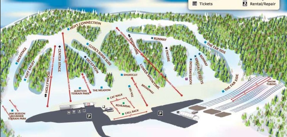 Information about the ski resort Perfect North Slopes