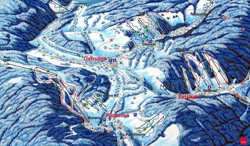Information about the ski resort Petrikov