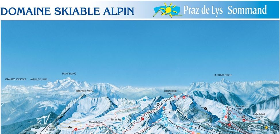 Information about the ski resort Praz de Lys Sommand