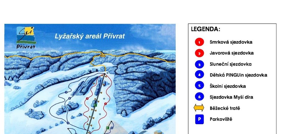 Information about the ski resort Privrat