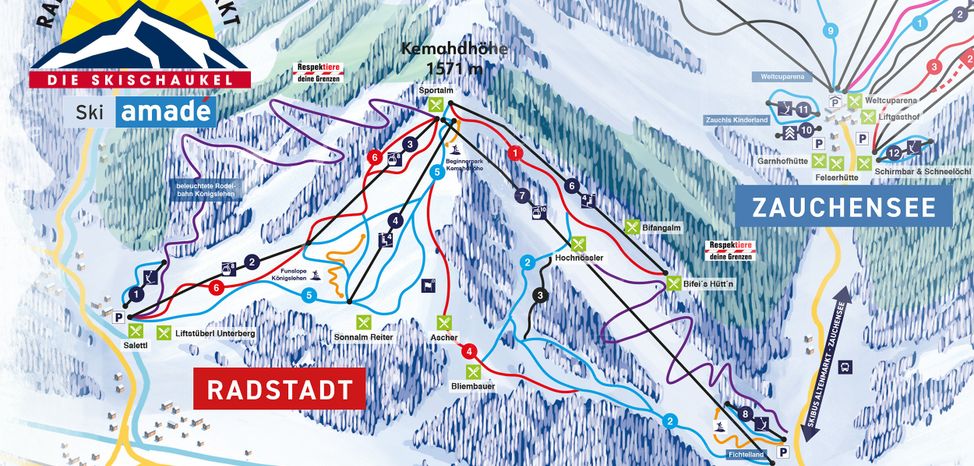 Information about the ski resort Radstadt Altenmarkt