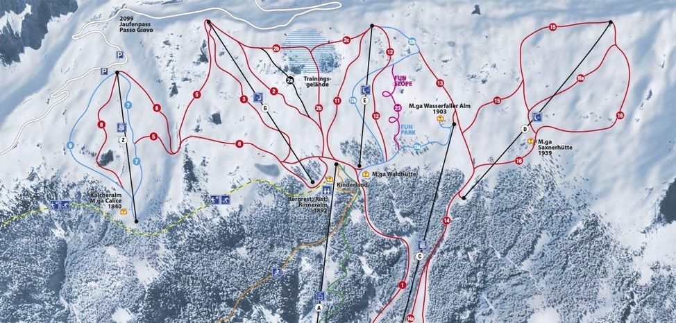 Information about the ski resort Ratschings Jaufen