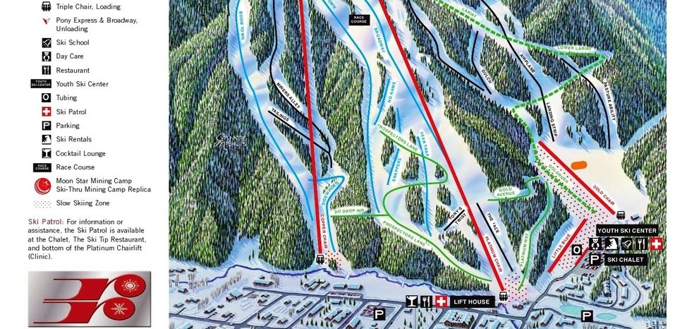 Information about the ski resort Red River Ski Area