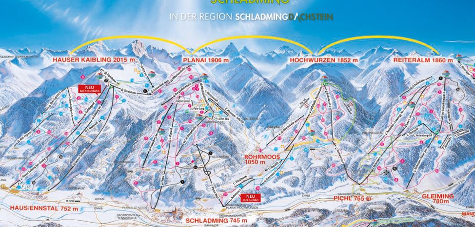 Information about the ski resort Reiteralm Schladming
