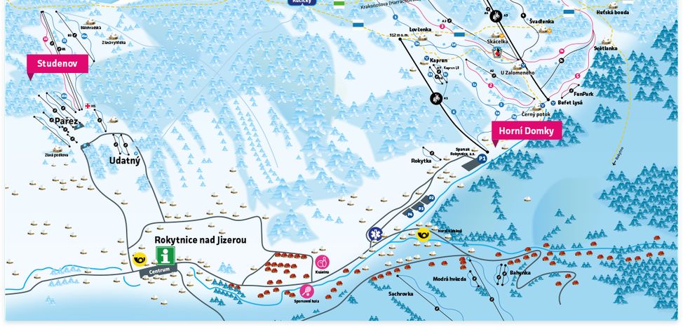 Information about the ski resort Rokytnice nad Jizerou